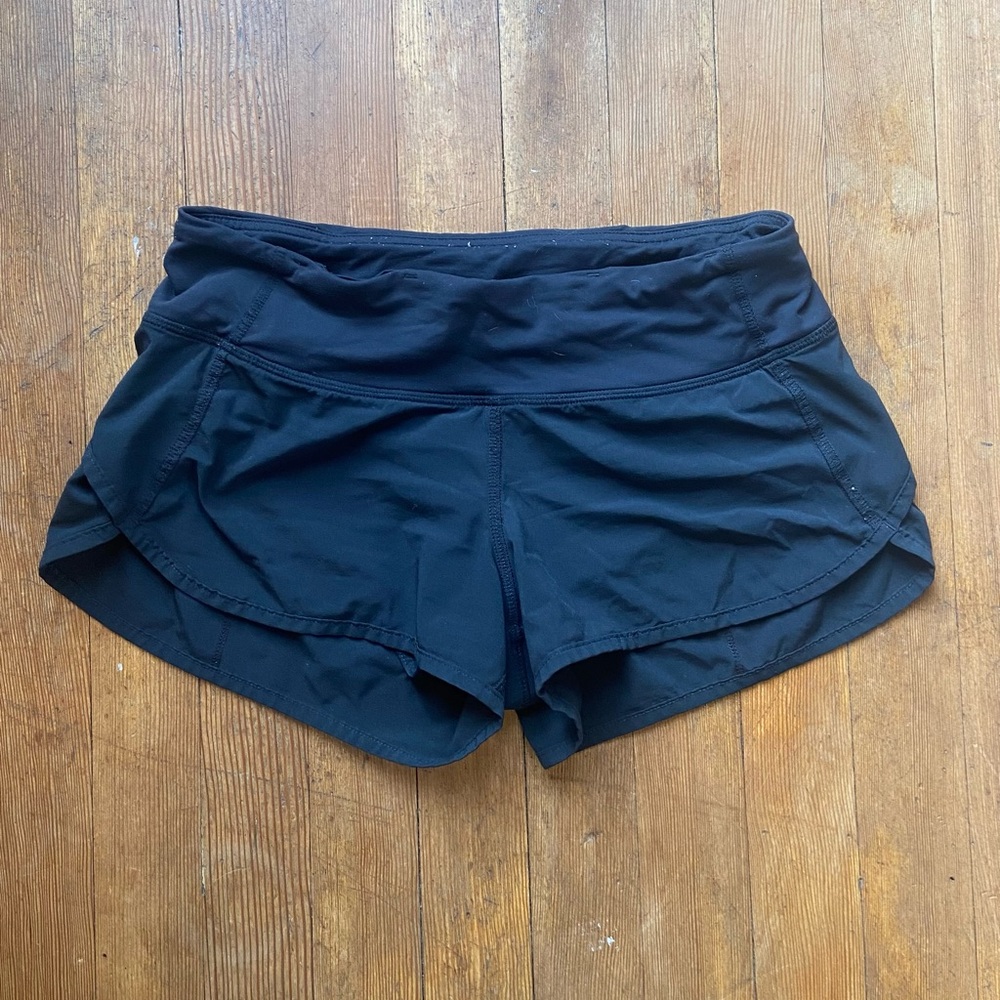 SOLD-Lululemon athletic shorts black